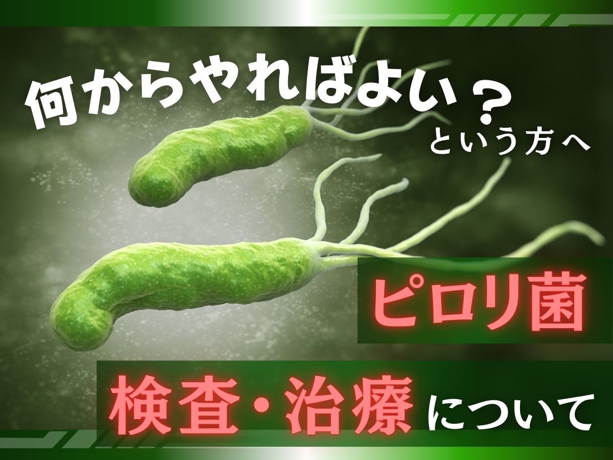 ピロリ菌の検査、治療